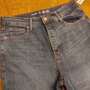 Old Navy Ladies Size 8 Tall Extra High Rise Kicker Boot Cut Secret Slim Pockets